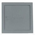 Jl Industries / Activar Multi Purpose Metal Access Panel, Cam Lock, 10Wx10H, Gray TM-1010CW